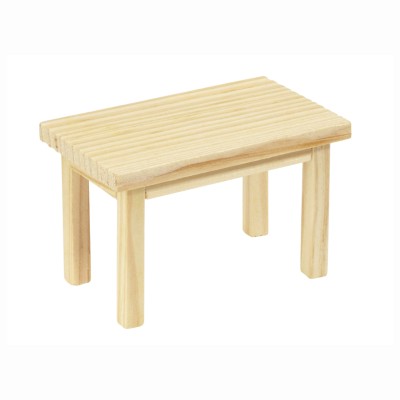 Holztisch 8cm natur zum Wichteln