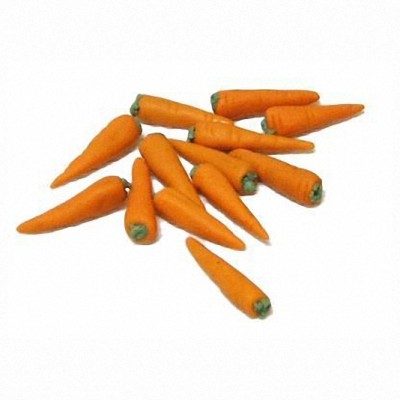Filzkarotten orange 2cm