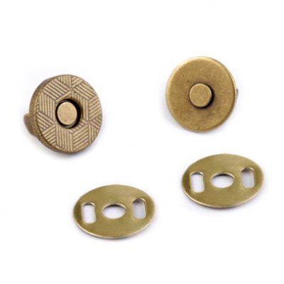 Taschenmagnet bronze rund 10mm