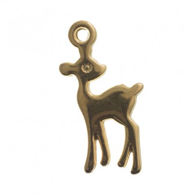 Anhänger Bambi gold