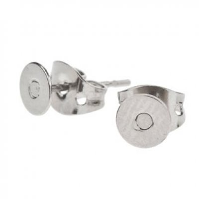 Ohrstecker 5mm silber