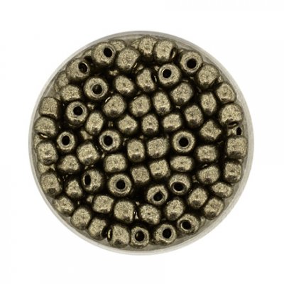 Rocailles bronze 4,5mm 17g Dose