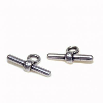 PVC-Verschluss silber 5mm Öse