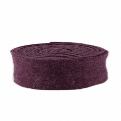 Filzband Topfband 7,5cm uni pflaume