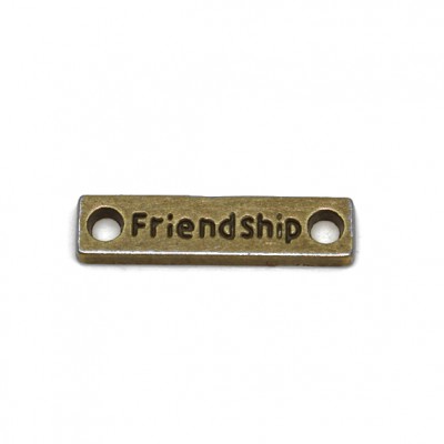 Armbandverbinder Friendship bronze