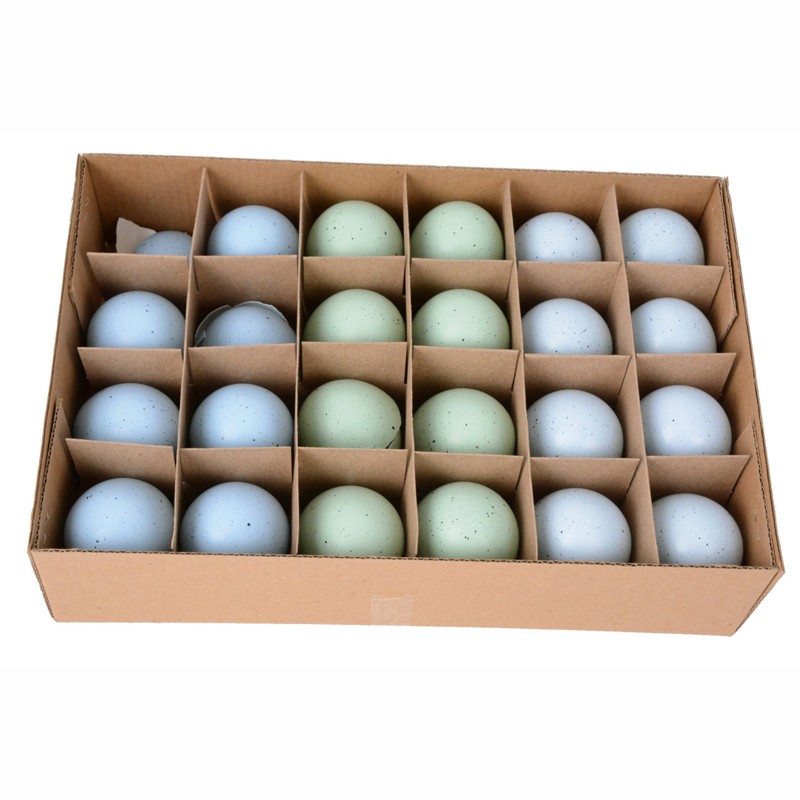 Hühnereier Blau-mint Mix 24 Stück