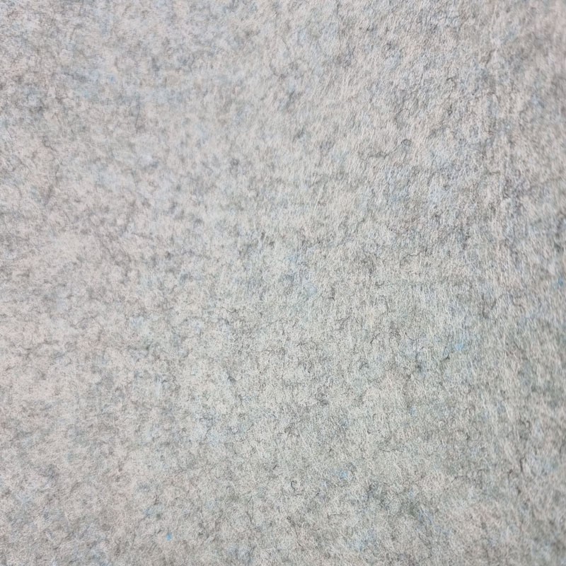 Filzplatte 75x50cm grau melange 3-4mm