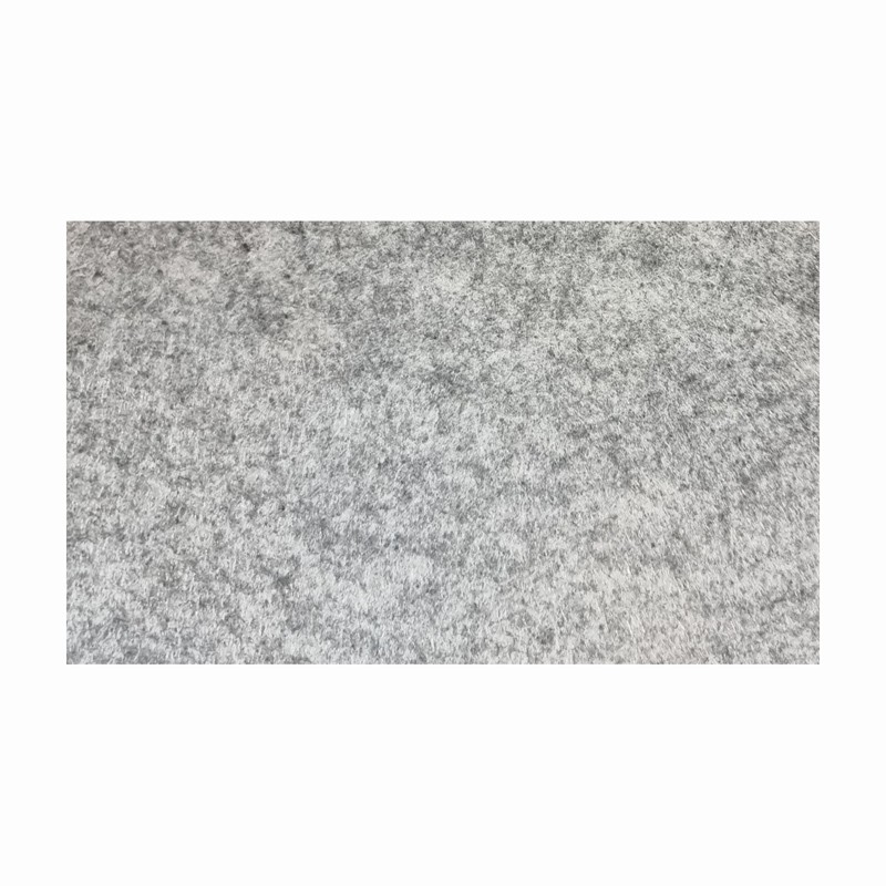 Filzplatte 20x30cm hellgrau melange