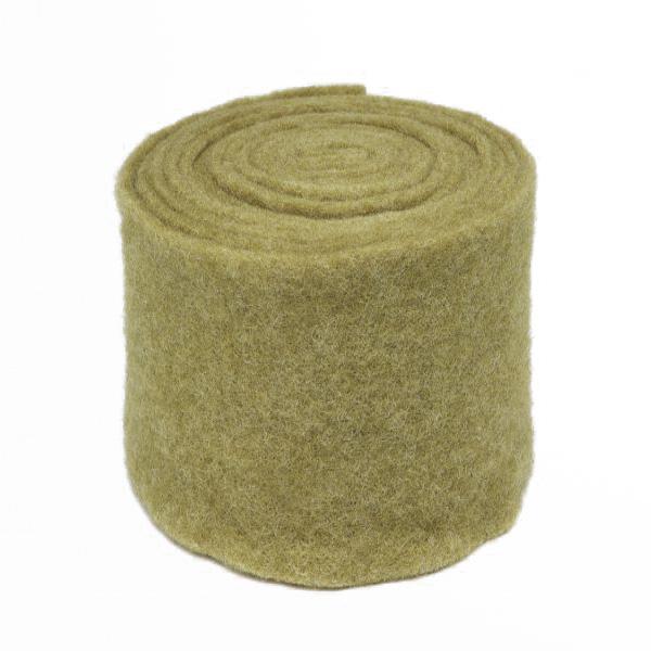 Filzband Topfband flachsgrün auf Rolle