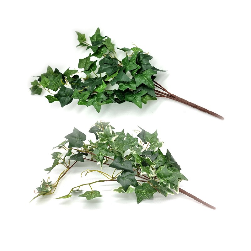Kunstefeu grün oder panachiert 48cm