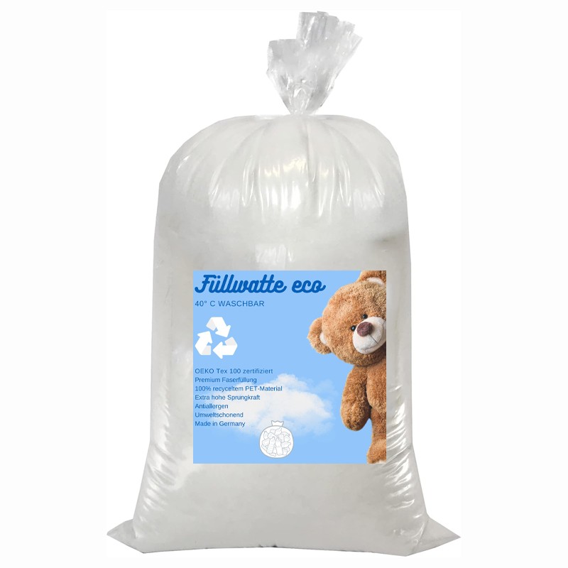 ECO Füllwatte hochbauschend 250g Recycelt