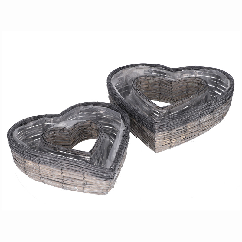 Pflanzherz Weidenherz zum Bepflanzen 36/29cm