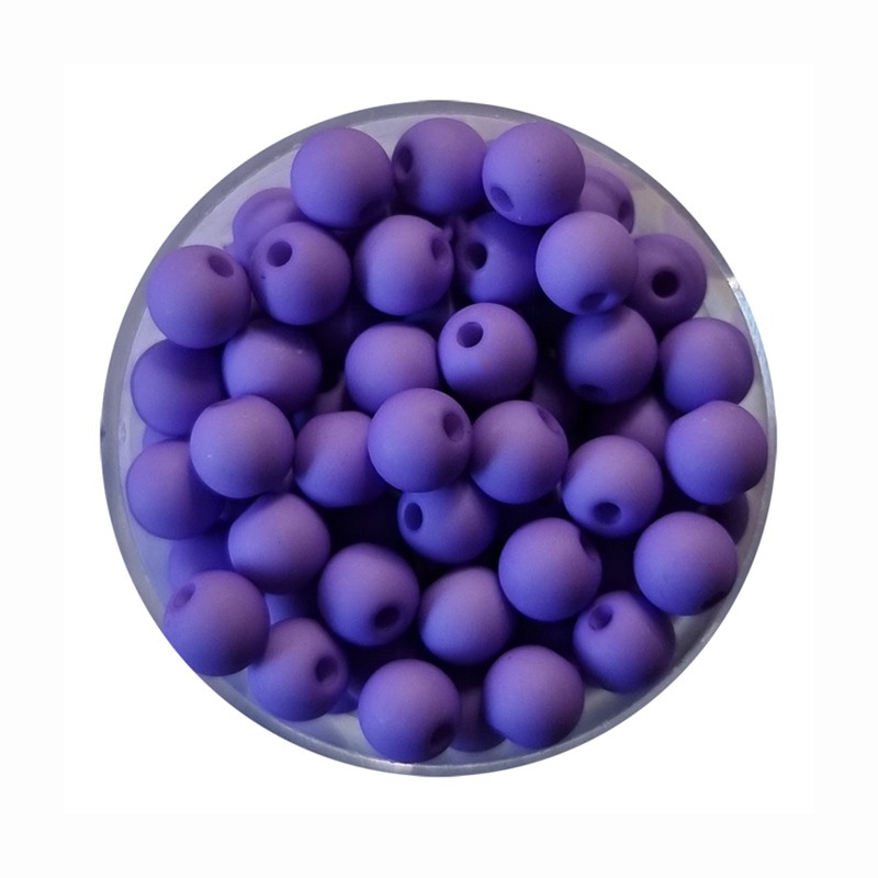Acrylperlen 6mm purple