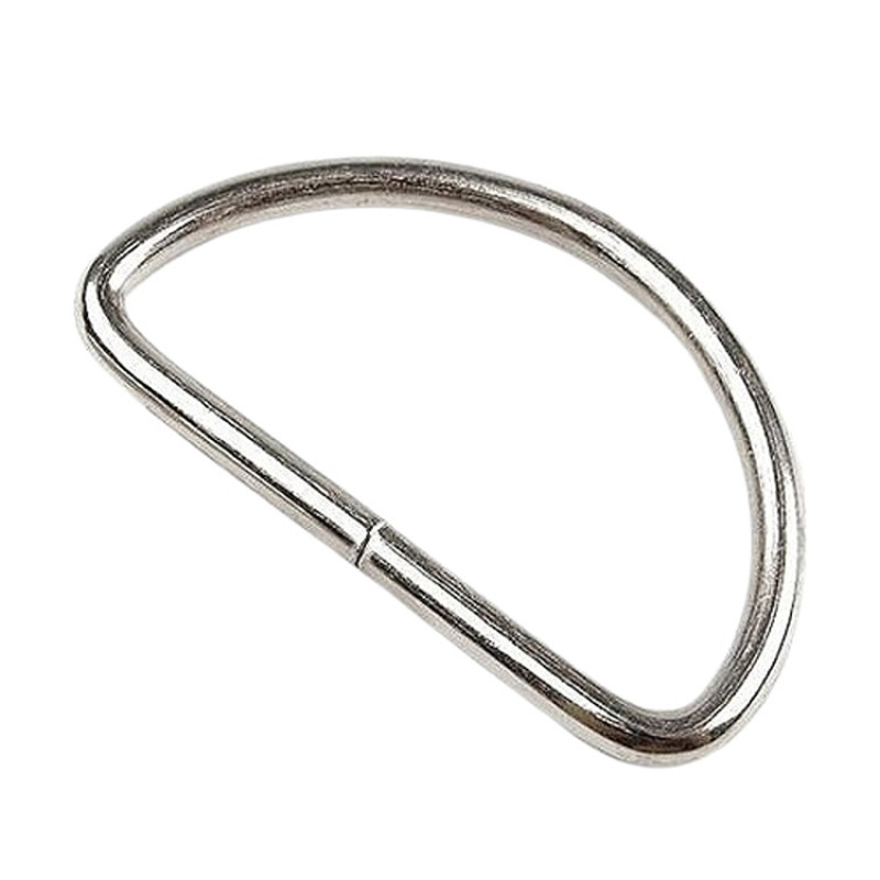 Gurtbandschlaufen 40mm silber