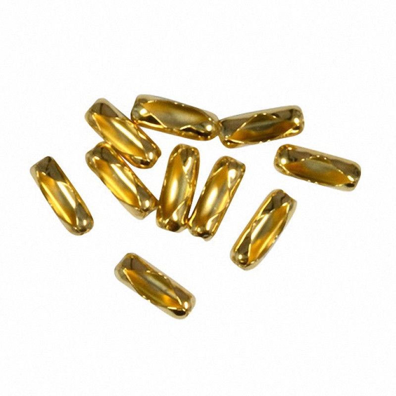 Kugelkettenverschluss gold 2mm