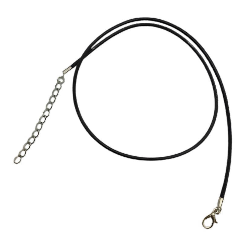 Imitatlderkette montiert schwarz 43cm