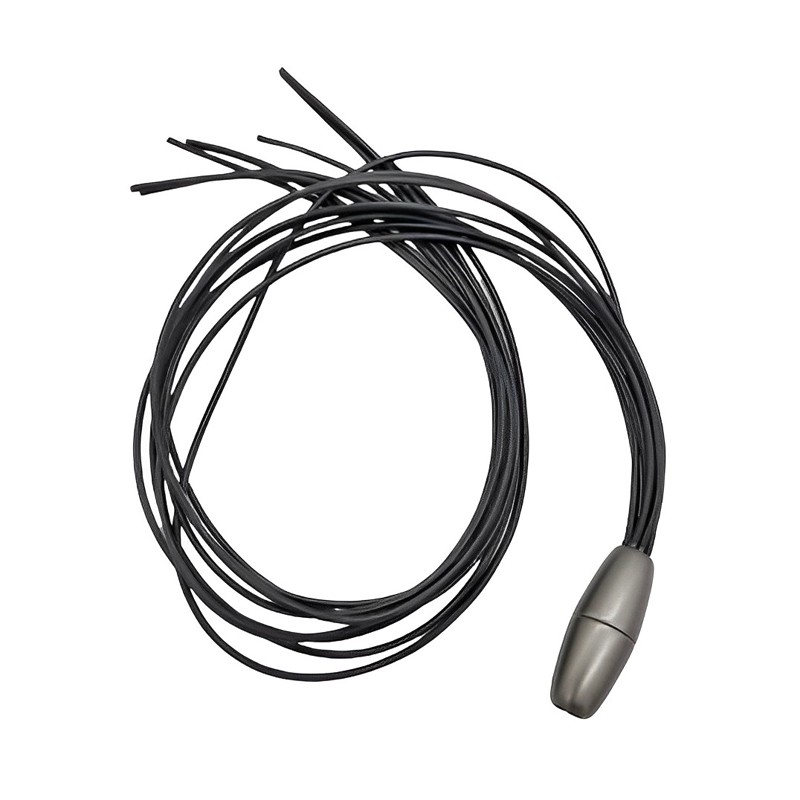 Lederarmband schwarz mit Magnetverschluss