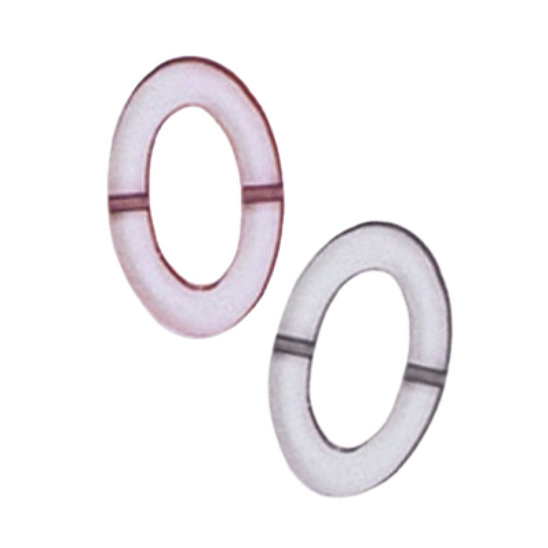 Plexi-Oval-Perle für Schmuckgestaltung in vielen Farben 26x16mm