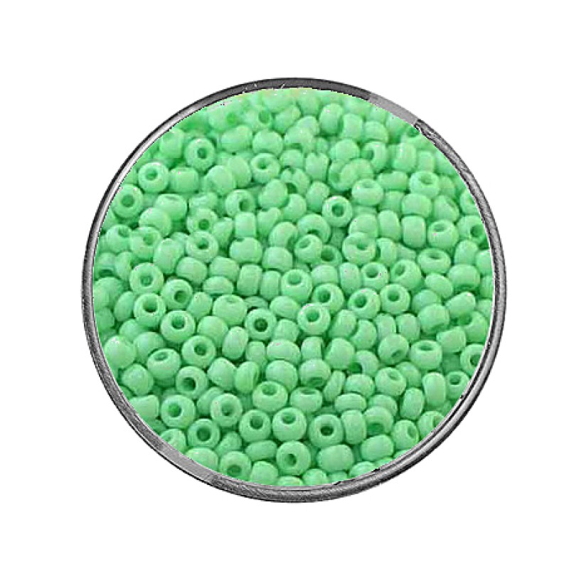 Rocailles mint soft 2,6mm 17g Dose