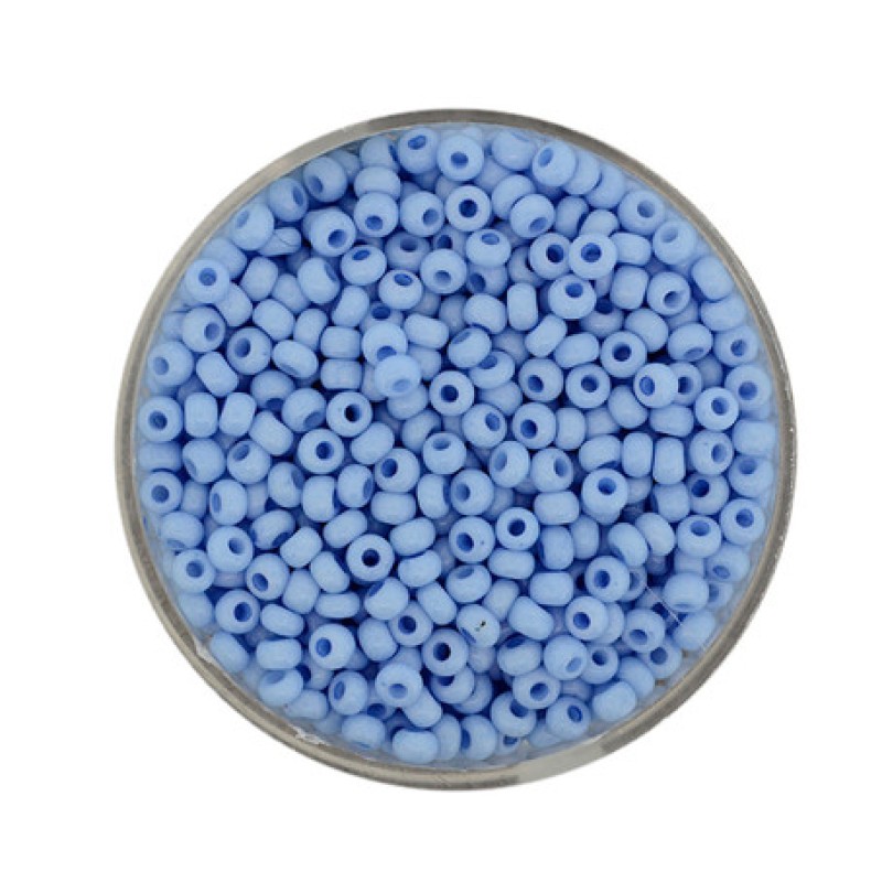 Rocailles soft hellblau 2,6mm 17g Dose