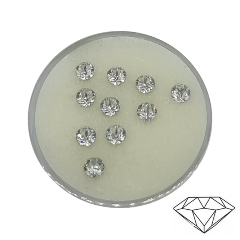 Swarovski-Steine kristall 4,2-4,4mm 10 Stück