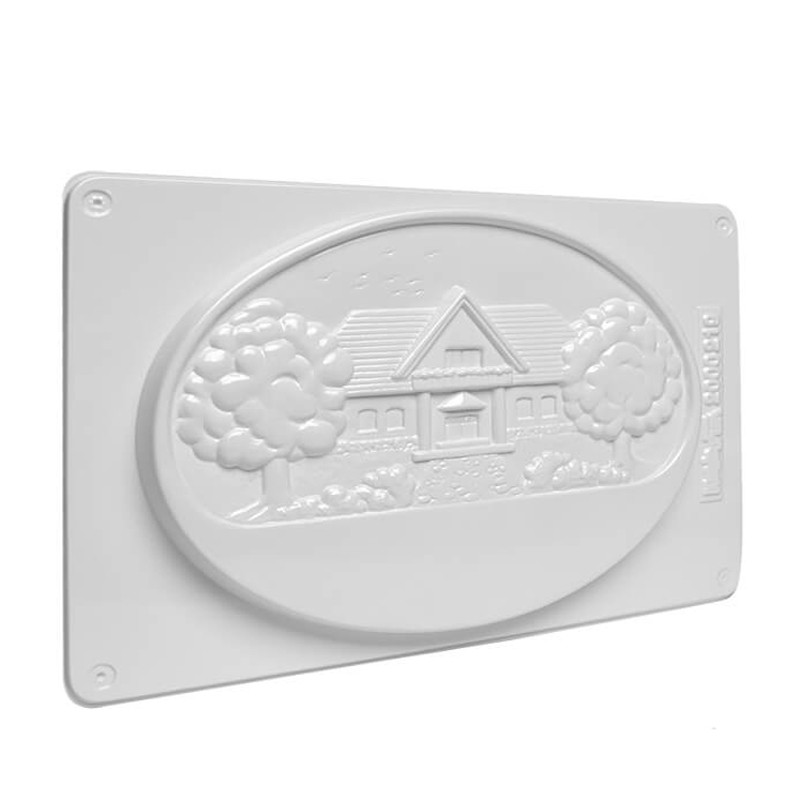 Gießform Türschild 19,5cm oval