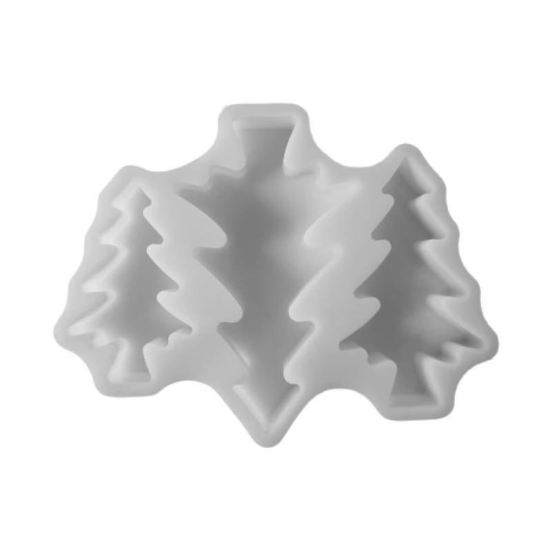 Silikonform 3 Tannenbäume