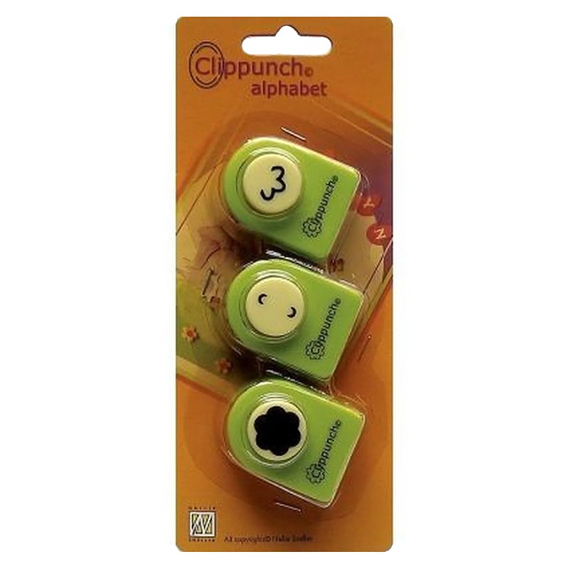 Motivlocher Flower Tag Blumenclip 3er Set