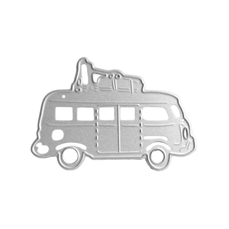 Stanzschablone Bus 7,2cm