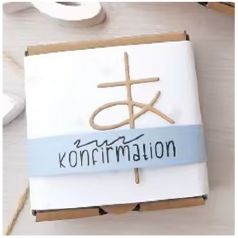 Stanzschablone Konfirmation