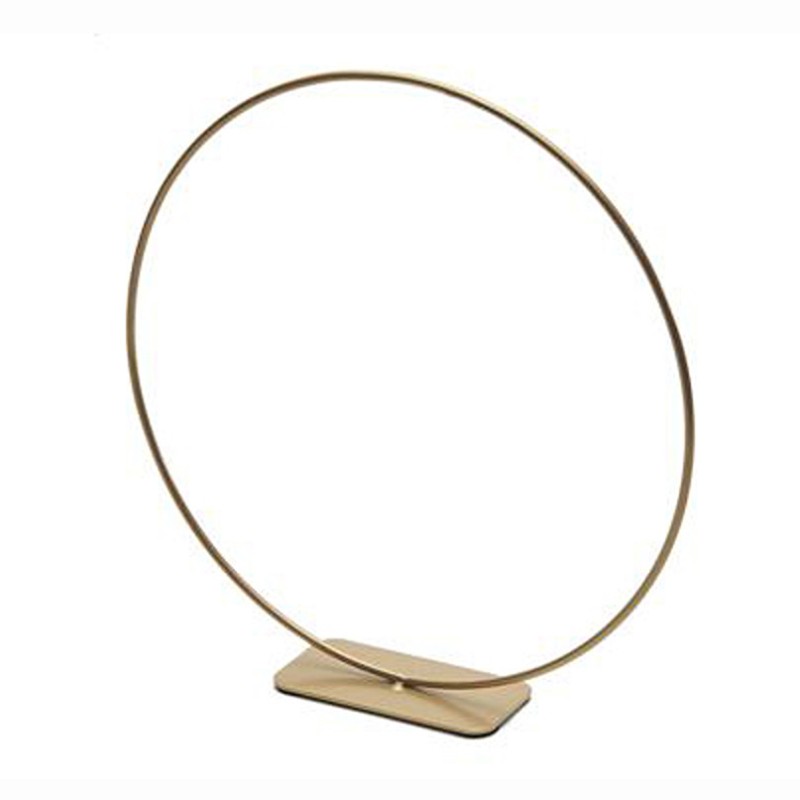 Drahtring in gold zum Stellen 30cm