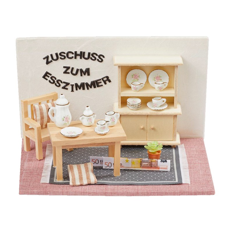 Mini-Schrank für Geschenkgutscheine