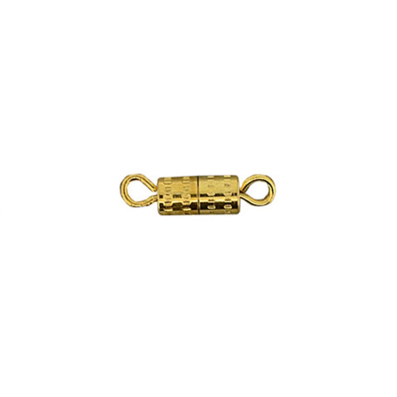 Steckverschluss 6mm silber