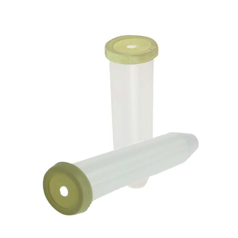 Blumenröhrchen mit Deckel 11cm 25mm Durchmesser