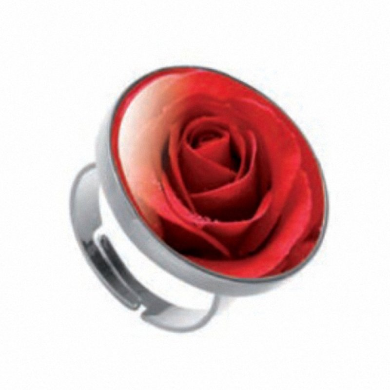 Ring mit Rosencabochon