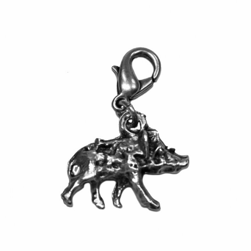 Wildschwein Anhänger Charm