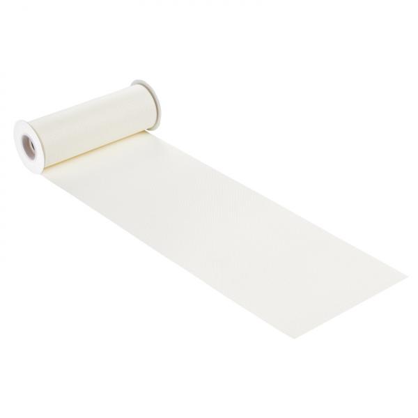 Tischband Dekostoff Glimmer creme