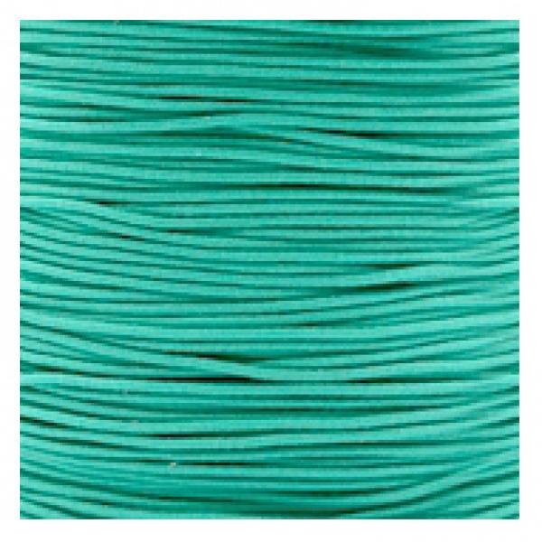 Gummikordel türkis 1mm