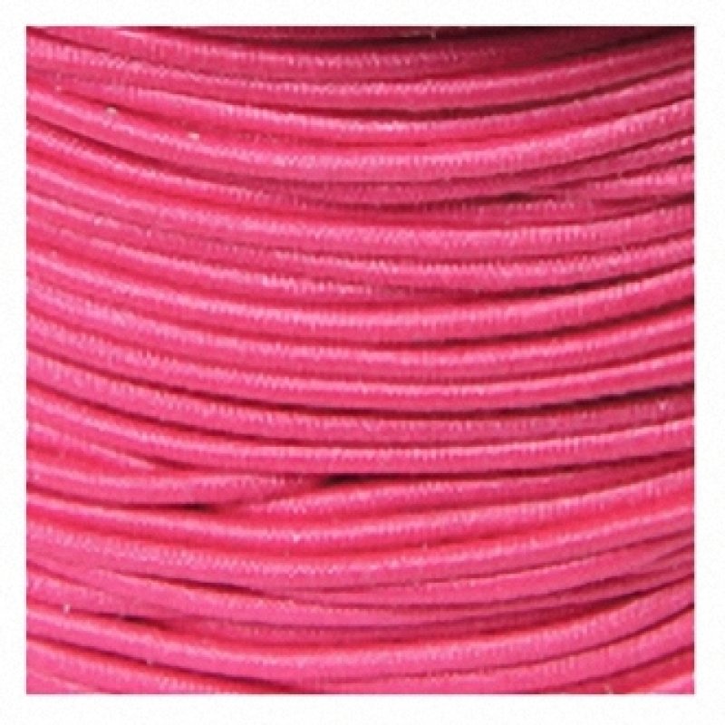 Gummikordel pinkfarben 1,2mm