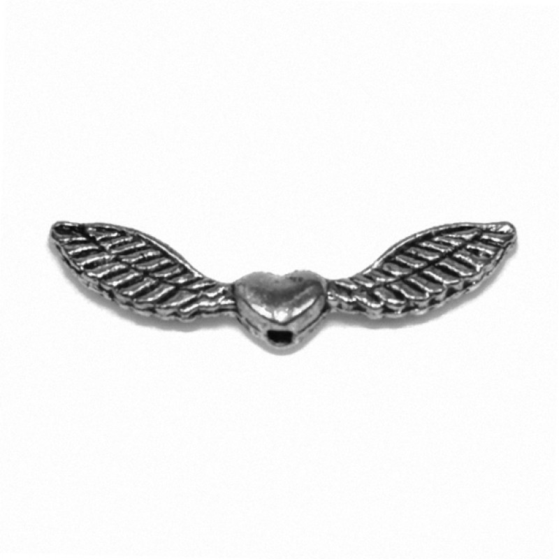 Engelsflügel 24mm silber