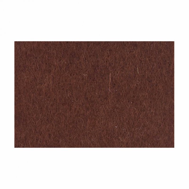 Filzplatte 20x30cm marronibraun 1-2mm