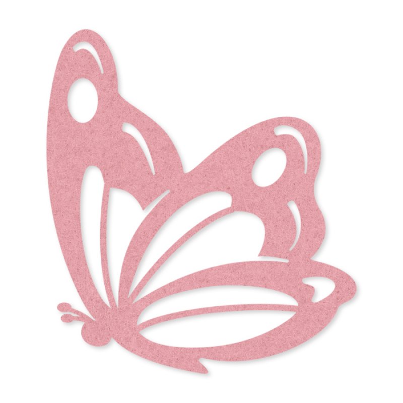 Schmetterling rosa 10cm Filz
