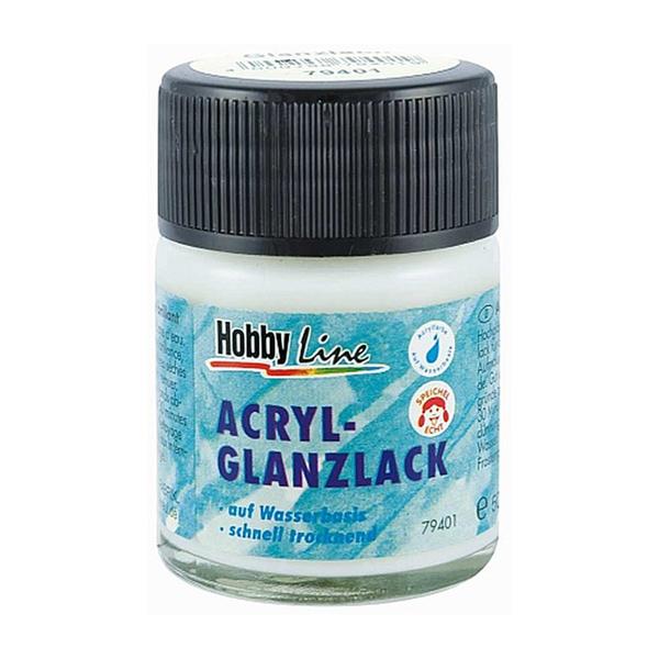 Acryl-Glanzlack im Glas von Hobbyline