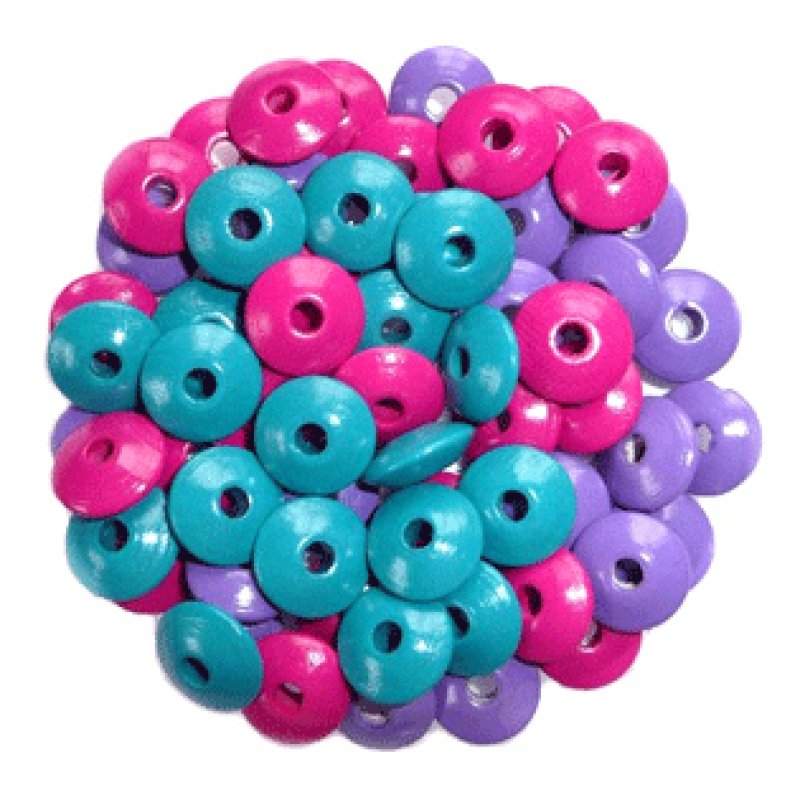 Holzlinsen 15mm Berry-Mix