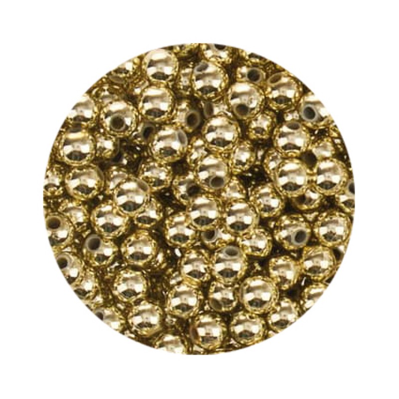 Metallicperlen 4mm gold