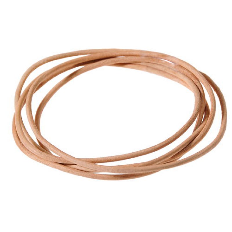 Lederschnur natur 2mm