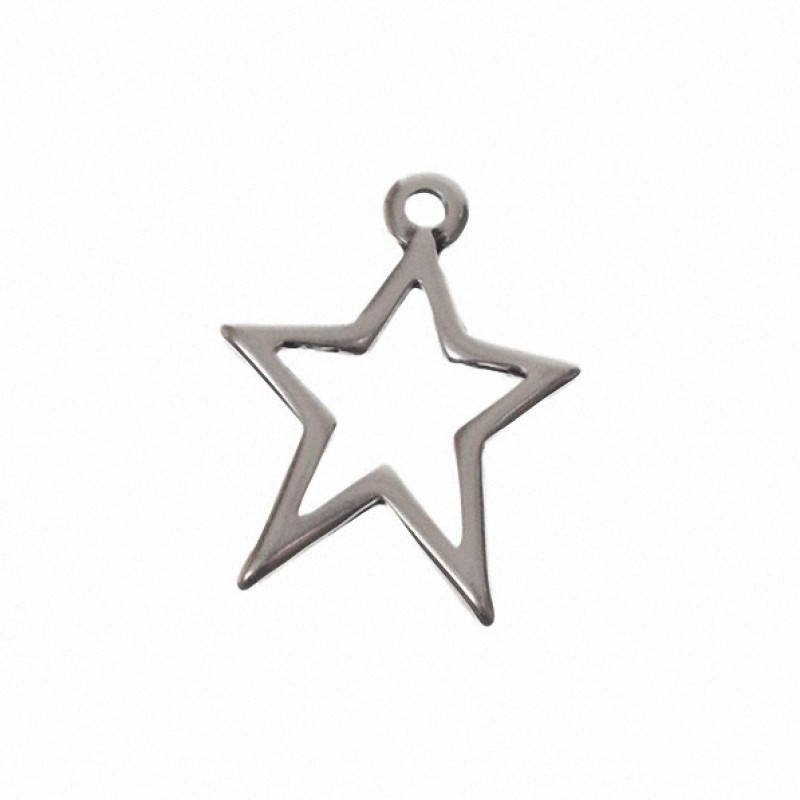 Sternanhänger silber 33mm