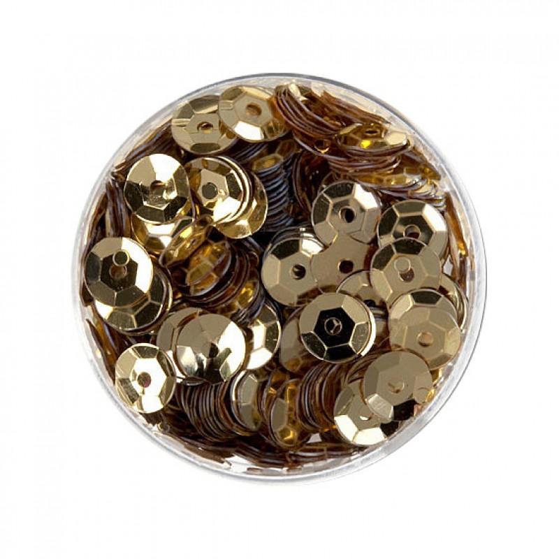 Pailletten gold Schüssel 7g