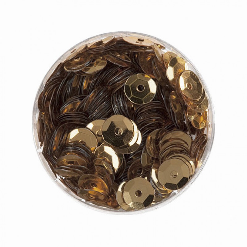 Pailletten messing Schüssel 7g