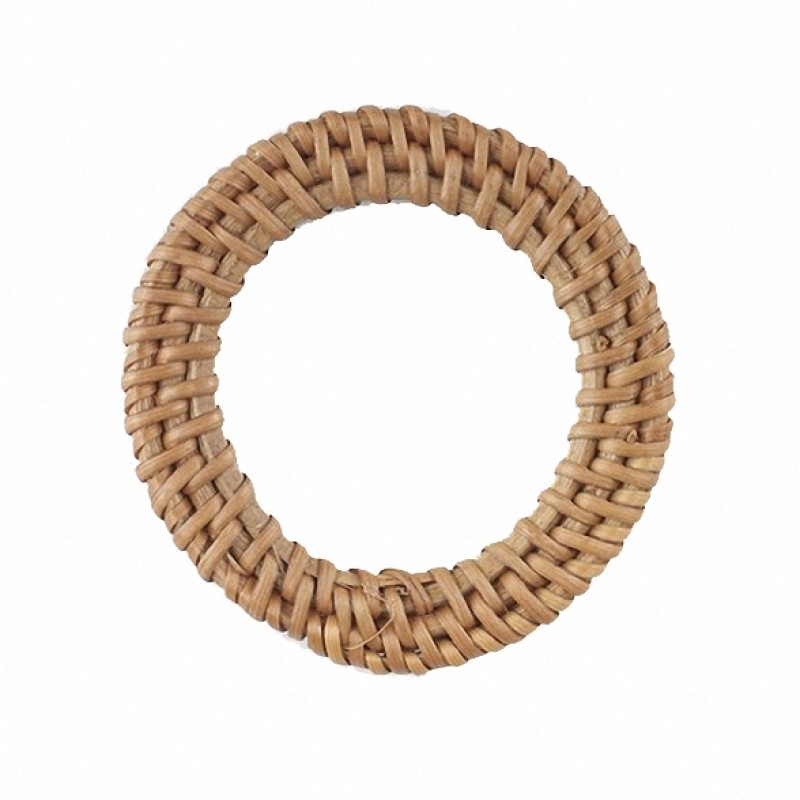 Rattanring 54mm für Schmuck